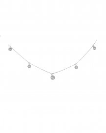DIAMOND BY THE YARD DANGLE NECKLACE (TN322)